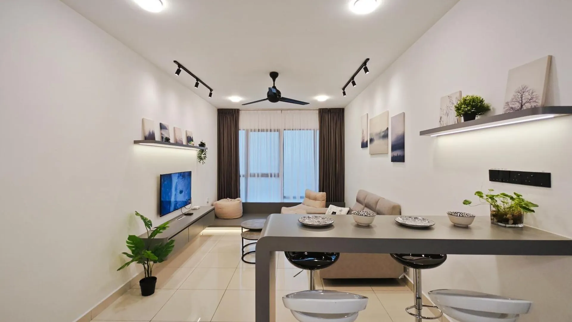 Apartamento Mid Valley Southkey Mosaic 3Br With Wifi 8-10 Pax Johor Bahru Malásia
