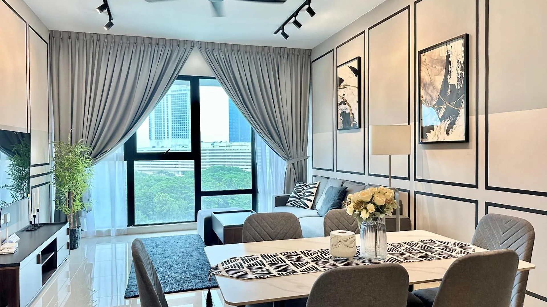 Apartamento Mid Valley Southkey Mosaic 3Br With Wifi 8-10 Pax Johor Bahru